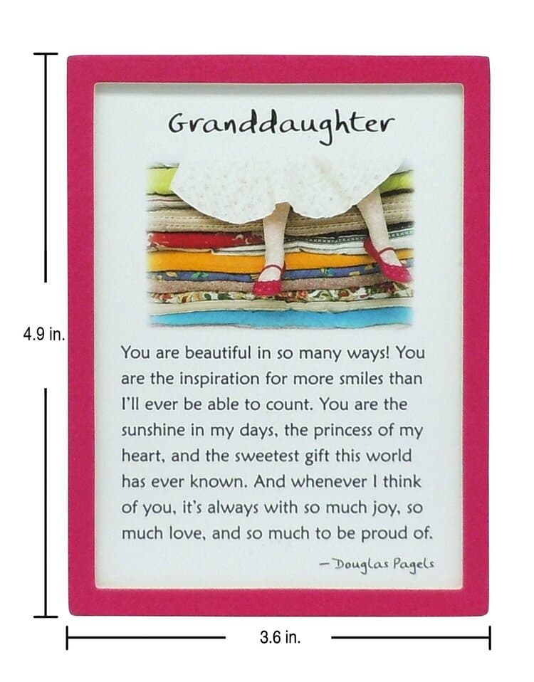 "Granddaughter" Magnet with Easel Back by Douglas Pagels, picture 2