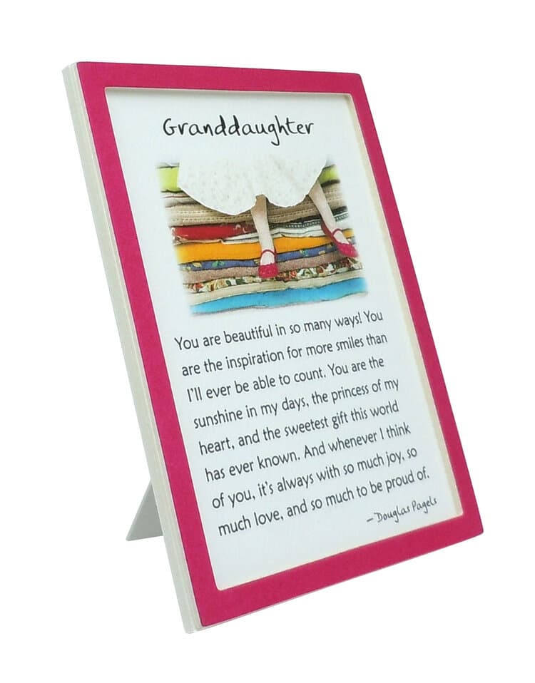 "Granddaughter" Magnet with Easel Back by Douglas Pagels, picture 3