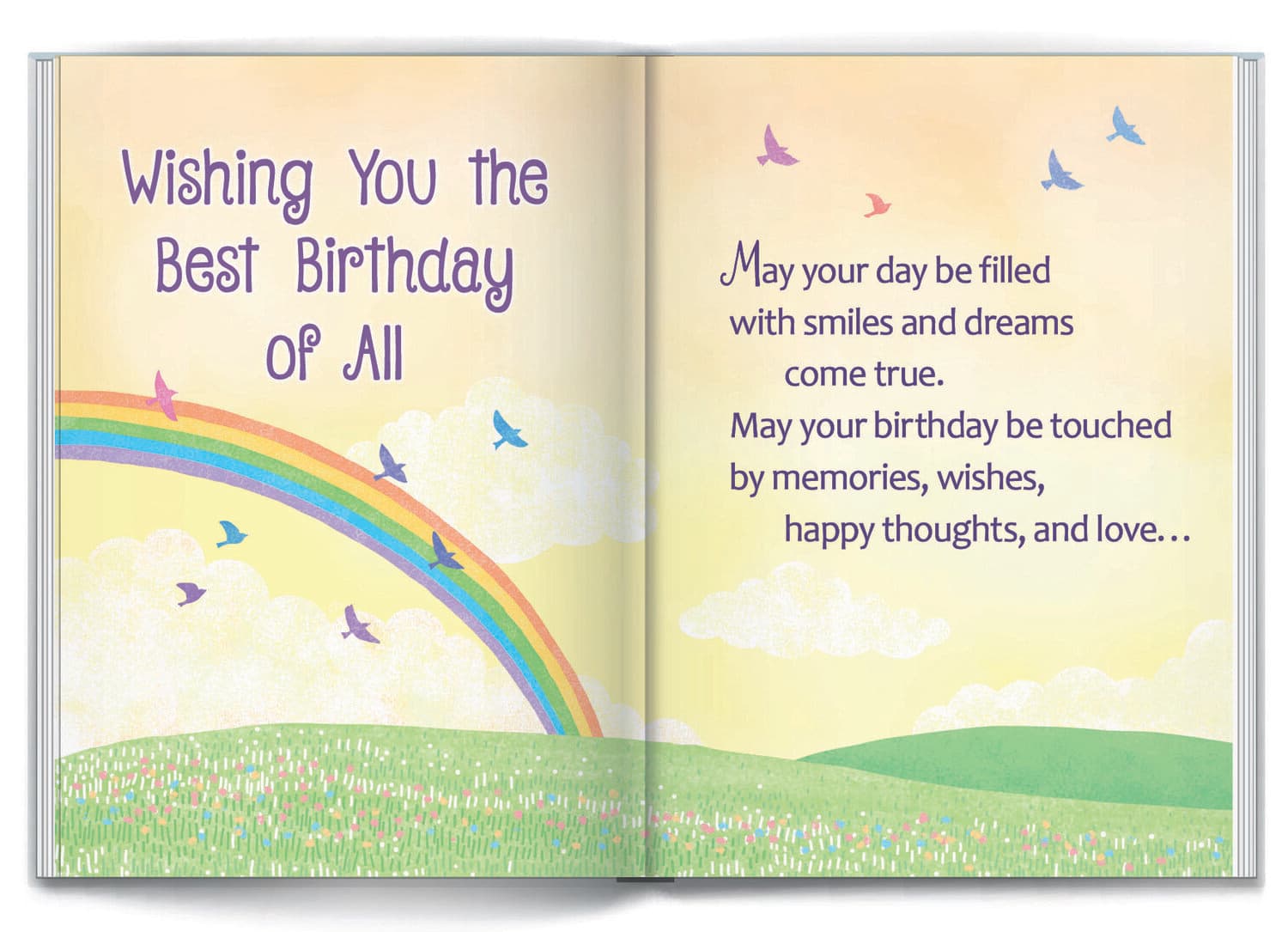 "Happy Birthday Wishes …Just for You" Little Keepsake Book, picture 3