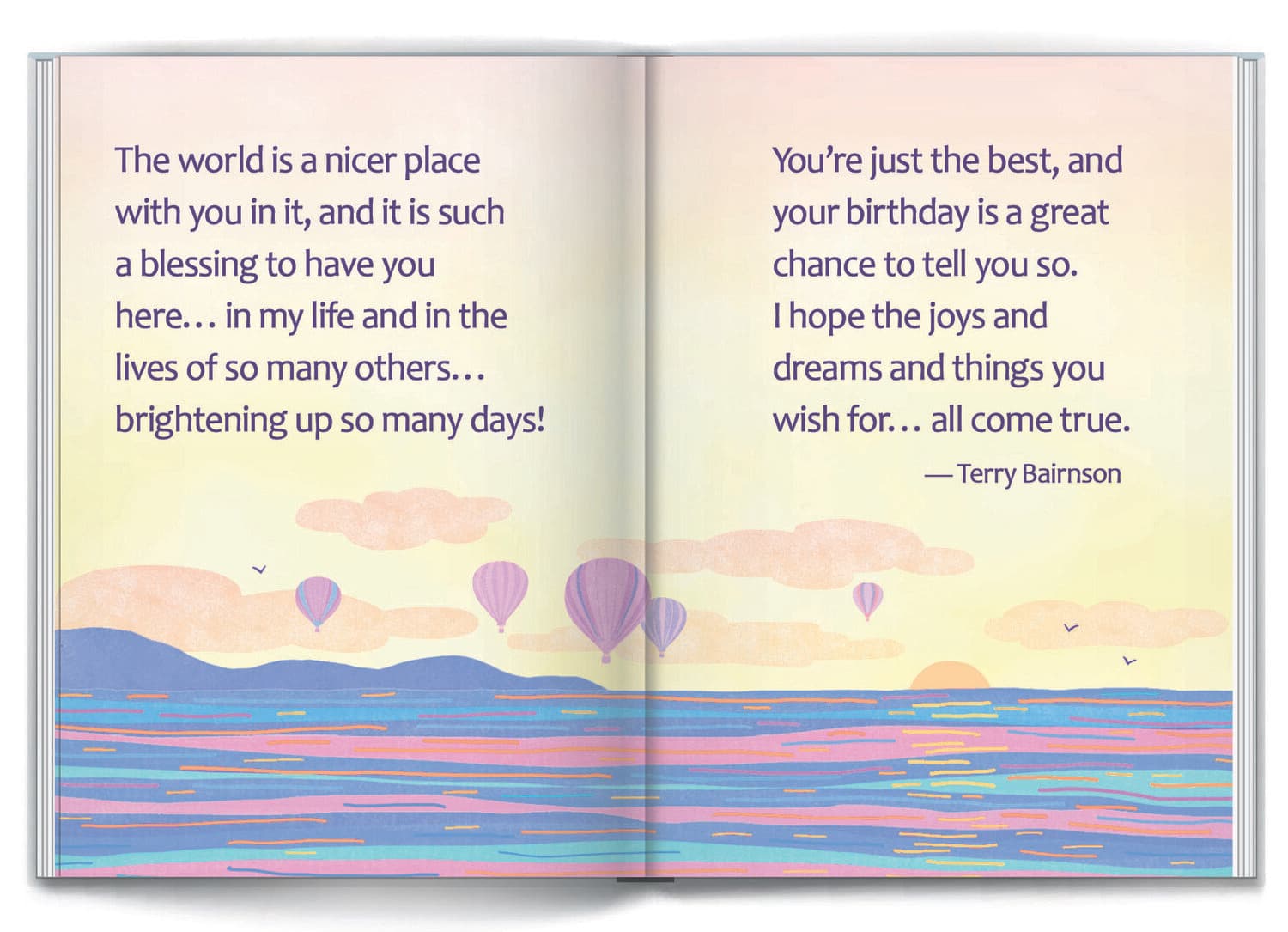 "Happy Birthday Wishes …Just for You" Little Keepsake Book, picture 6