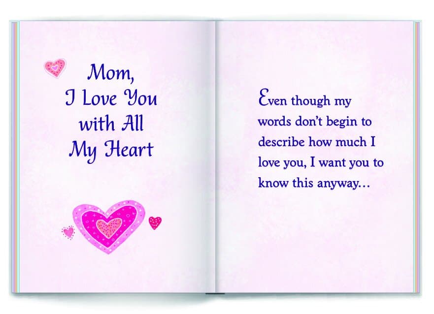 "I Love You, Mom" Little Keepsake Book, picture 3