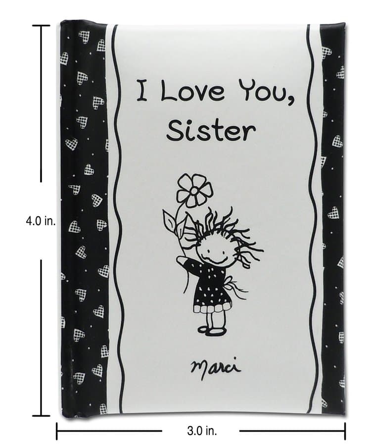 "I Love You, Sister" Little Keepsake Book by Marci, picture 2