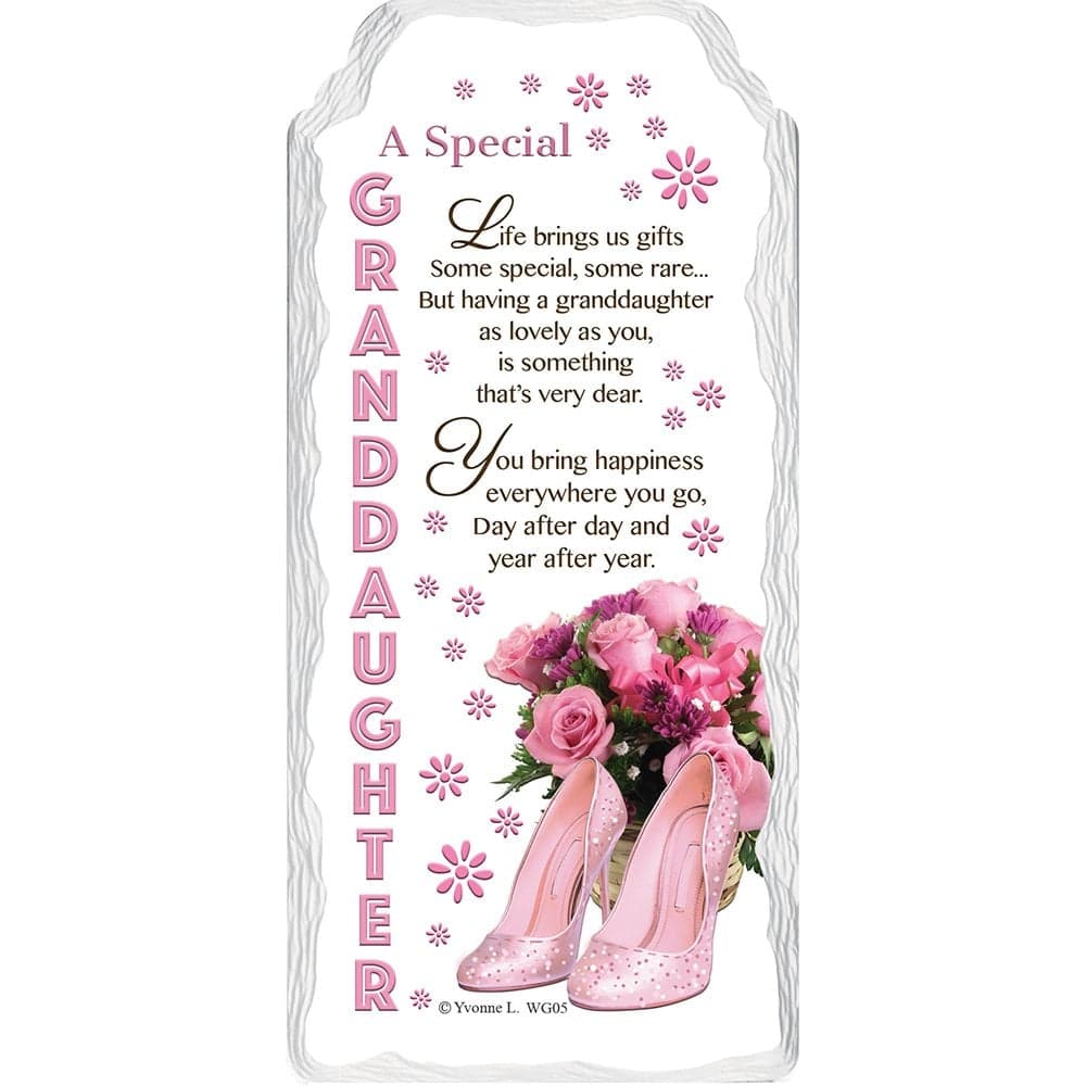 Granddaughter Porcelain Plaque