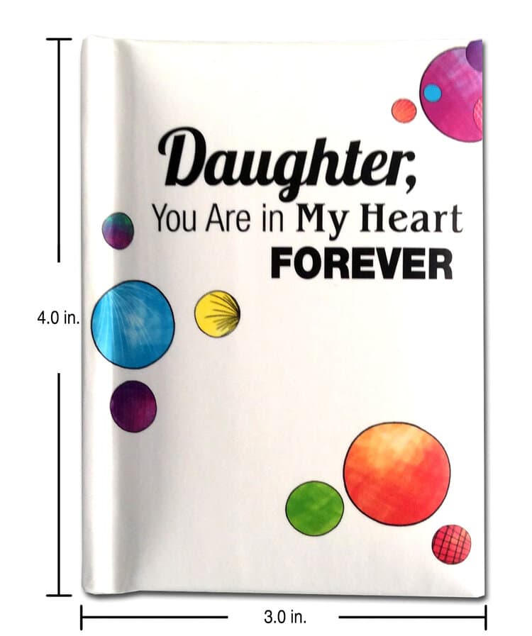 "Daughter, You Are in My Heart Forever" Little Keepsake Book Blue Mountain Arts, picture 2