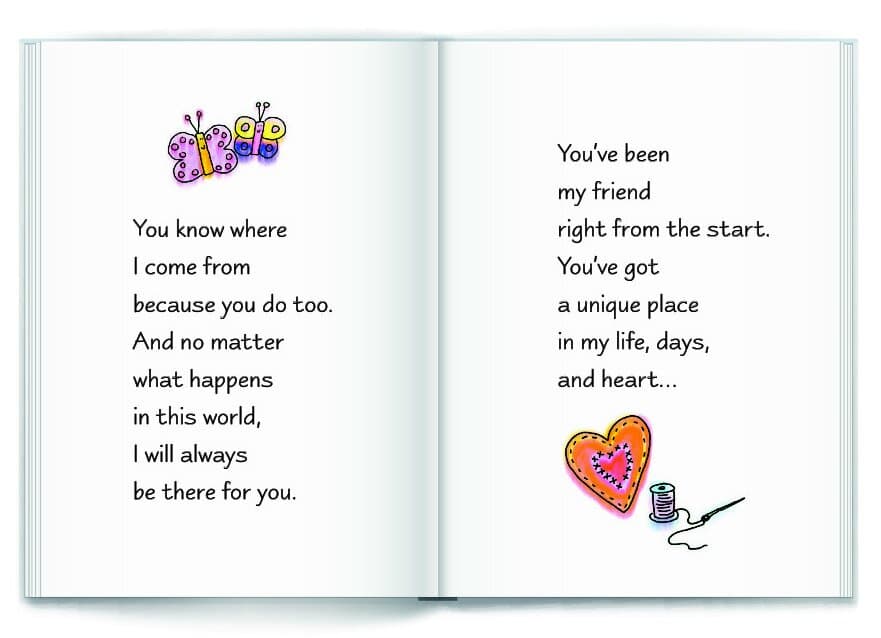 "Hey, Sister" Little Keepsake Book by Ashley Rice Blue Mountain Arts, picture 4
