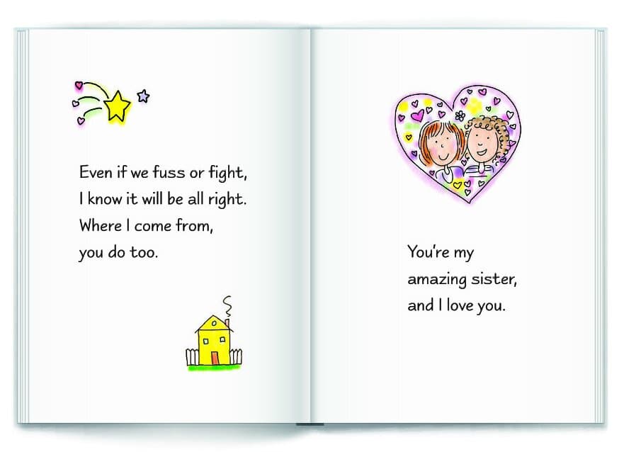 "Hey, Sister" Little Keepsake Book by Ashley Rice Blue Mountain Arts, picture 5