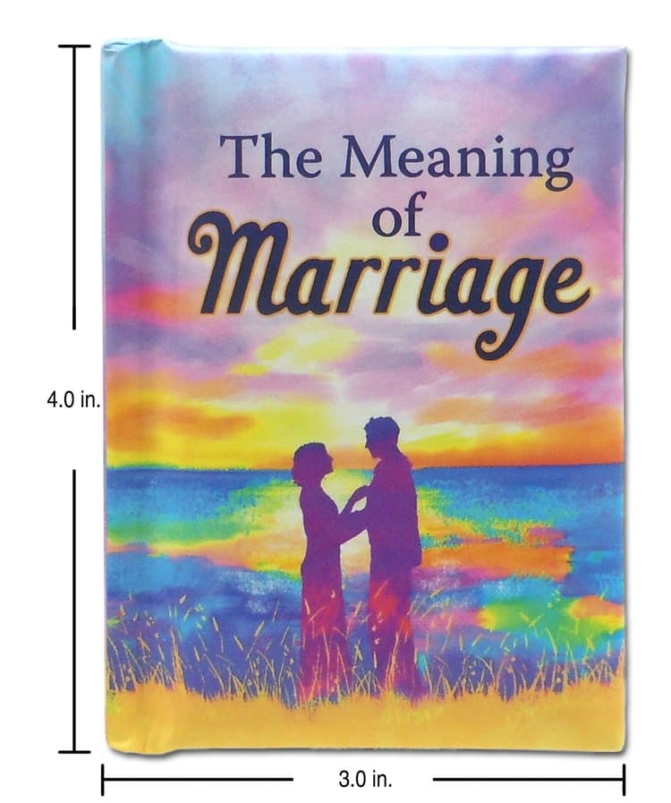 "The Meaning of Marriage" Little Keepsake Book Blue Mountain Arts, picture 2