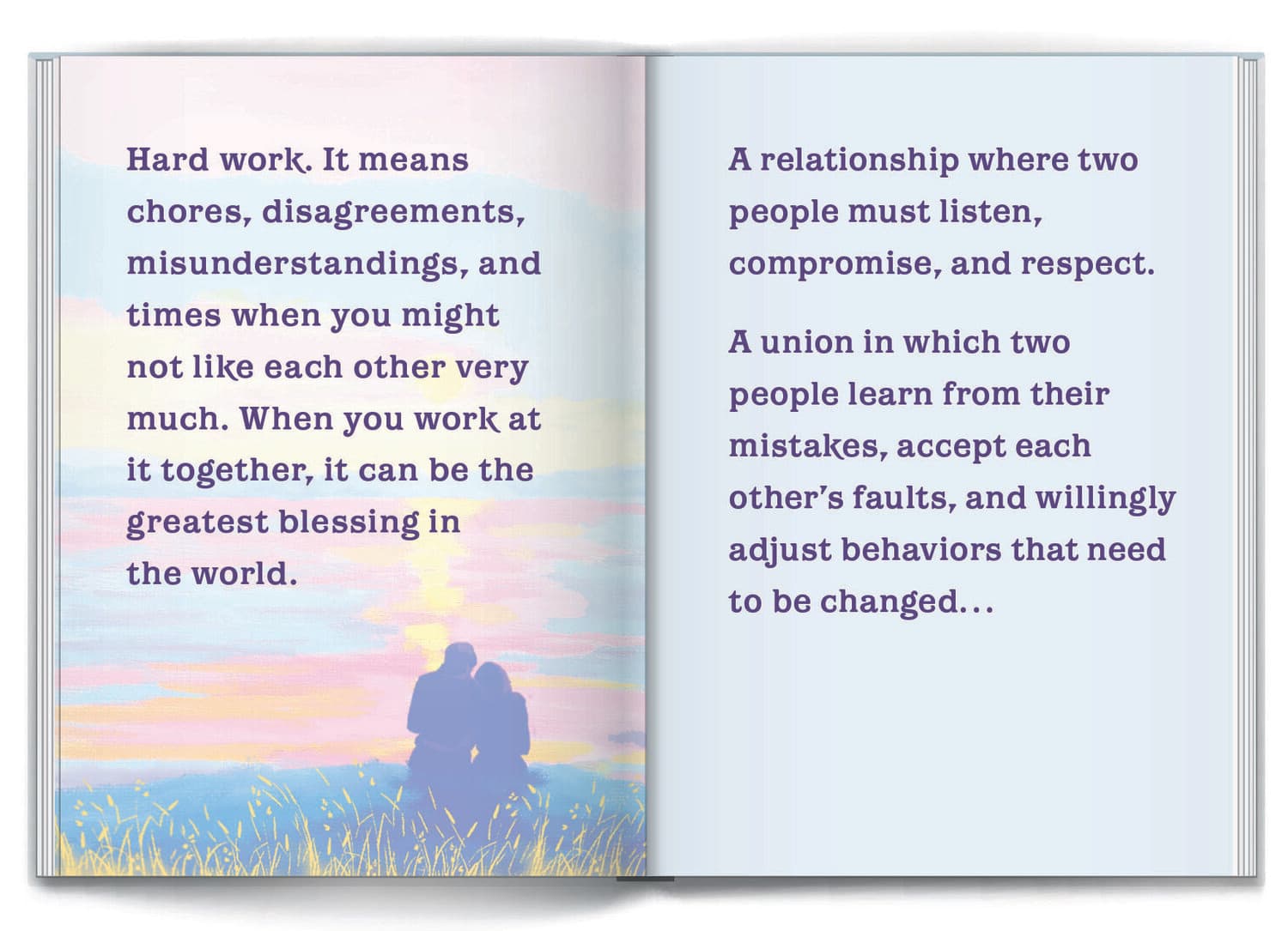"The Meaning of Marriage" Little Keepsake Book Blue Mountain Arts, picture 5