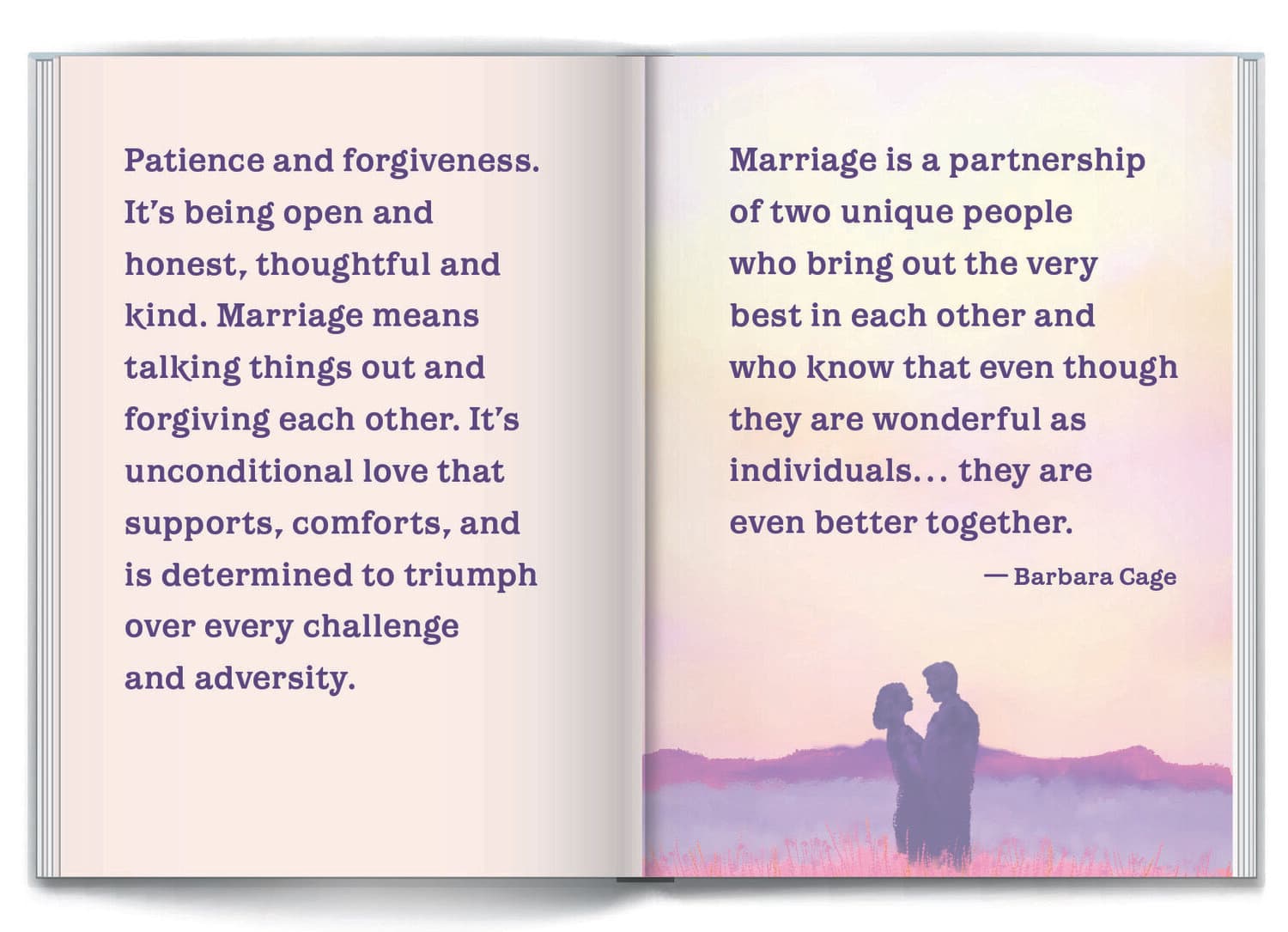 "The Meaning of Marriage" Little Keepsake Book Blue Mountain Arts, picture 6