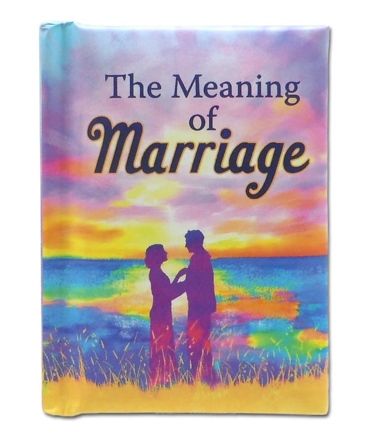 "The Meaning of Marriage" Little Keepsake Book Blue Mountain Arts