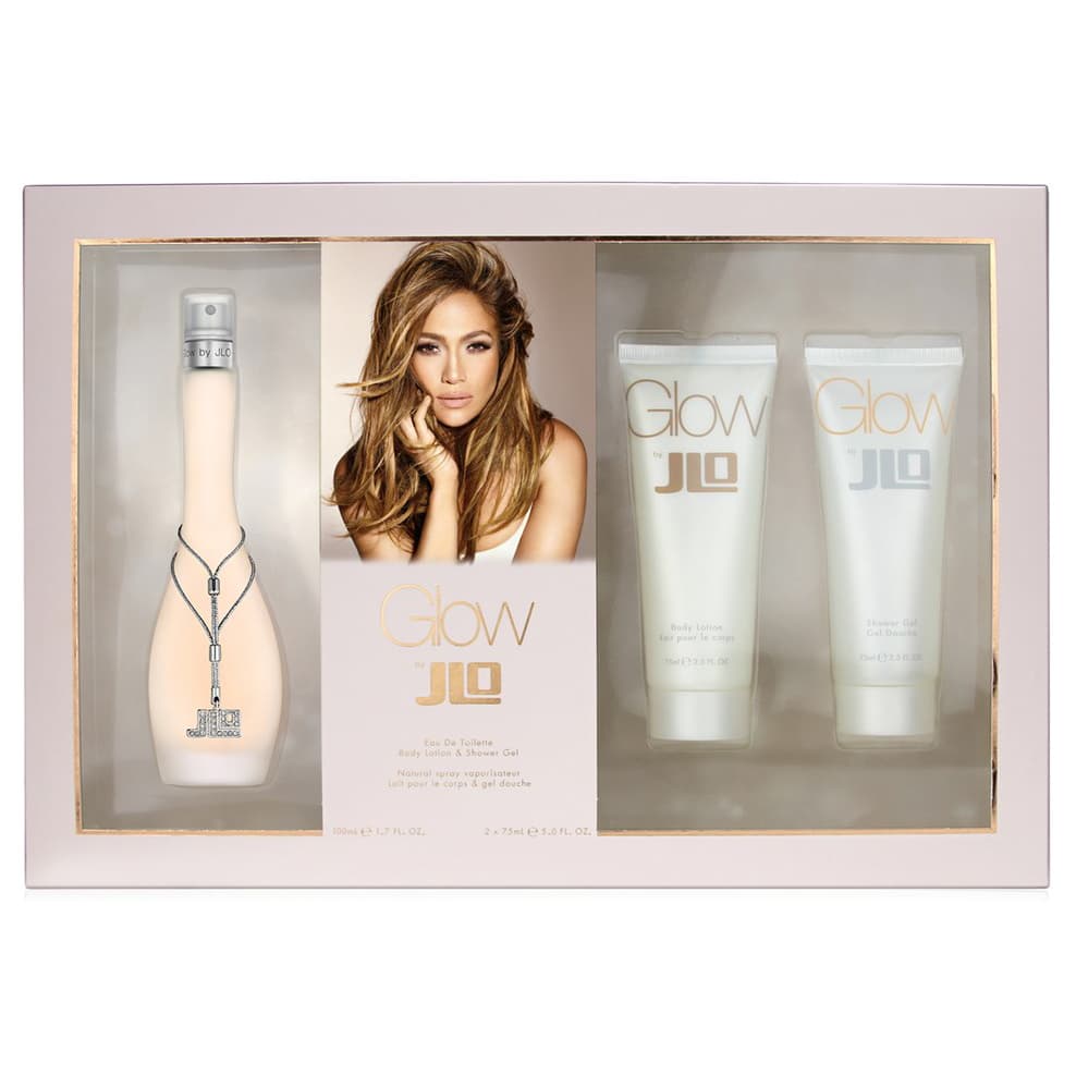 Jennifer Lopez Glow Fragrance Set, 3 Count