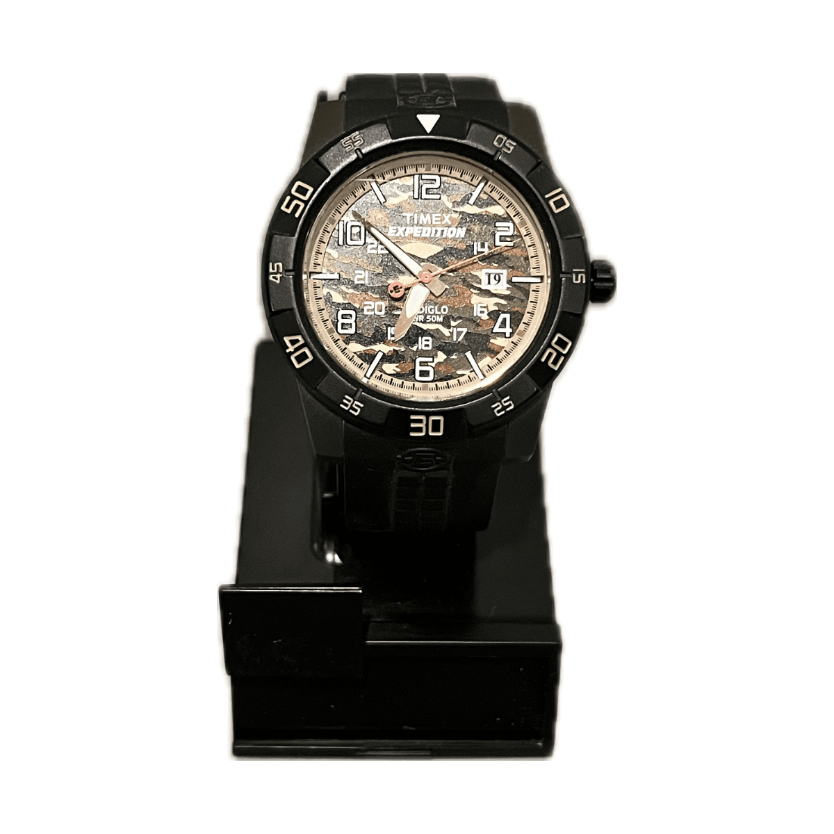 Timex Expedition Silicone Band Men's Watch With Date