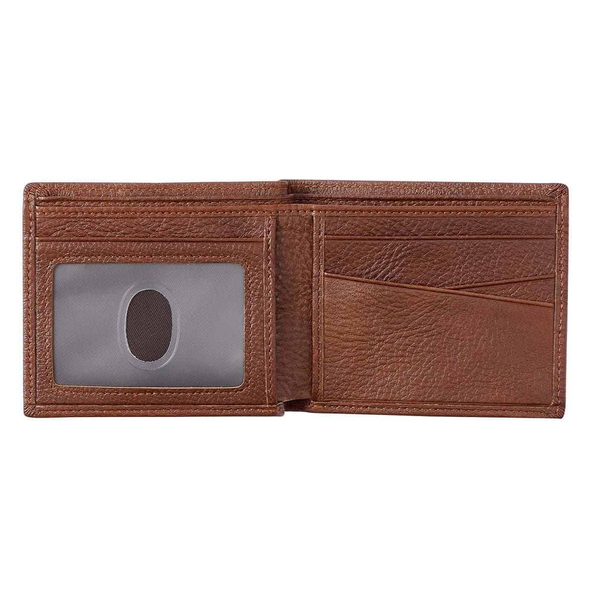 Blessed Is The Man - Jeremiah 17:7 Timber Spice Brown Genuine Leather Wallet, picture 3