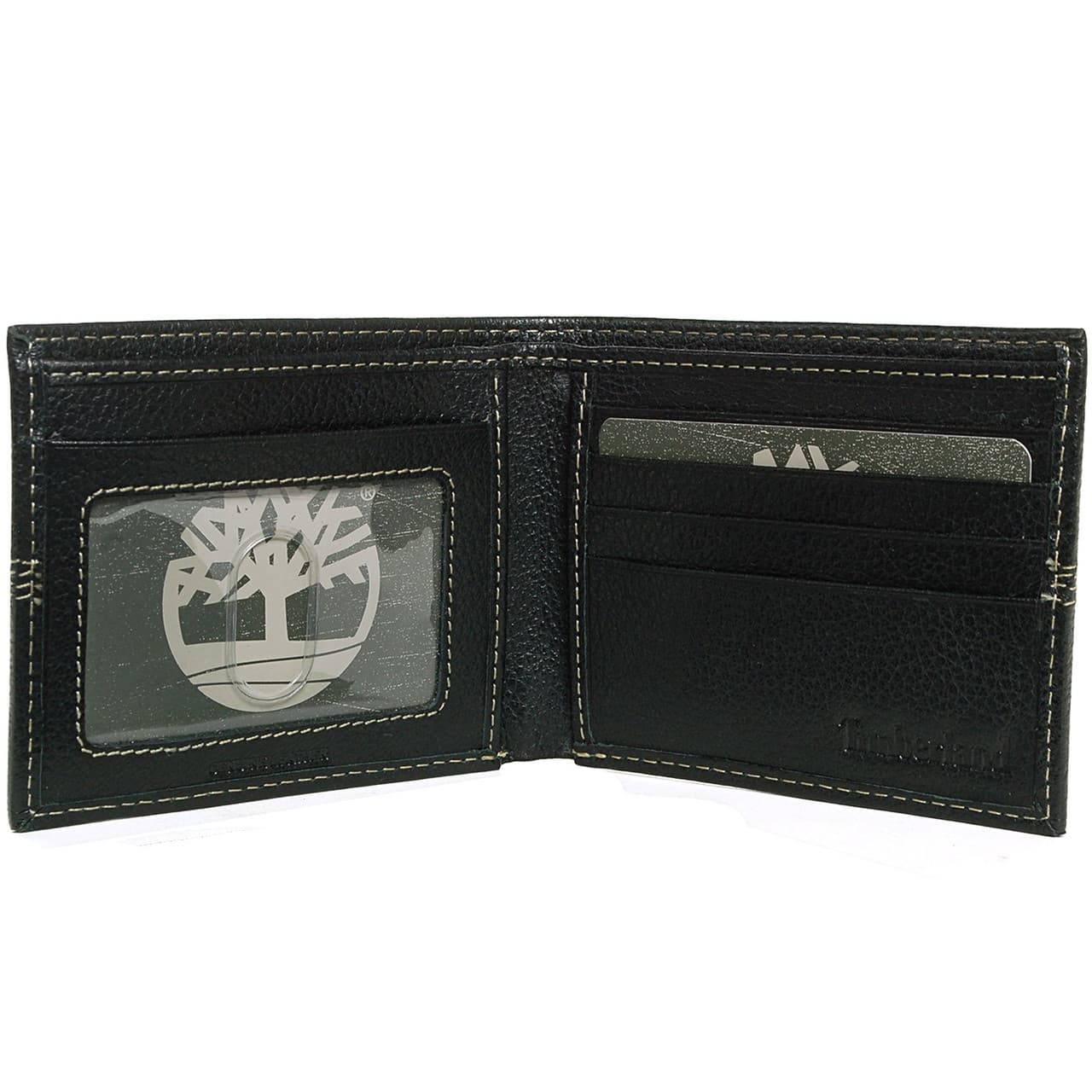 Timberland Genuine Leather Bifold Wallet (Black), picture 2