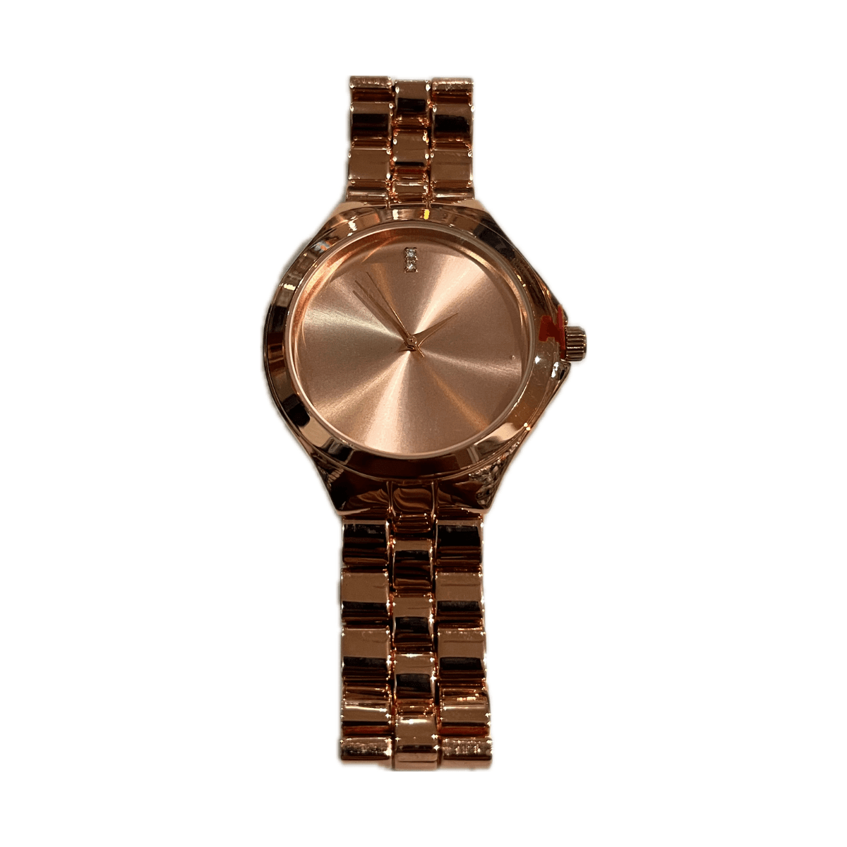 Charles Raymond Men’s Stainless Steel Rose Gold Metal Band Designer Watch, picture 2