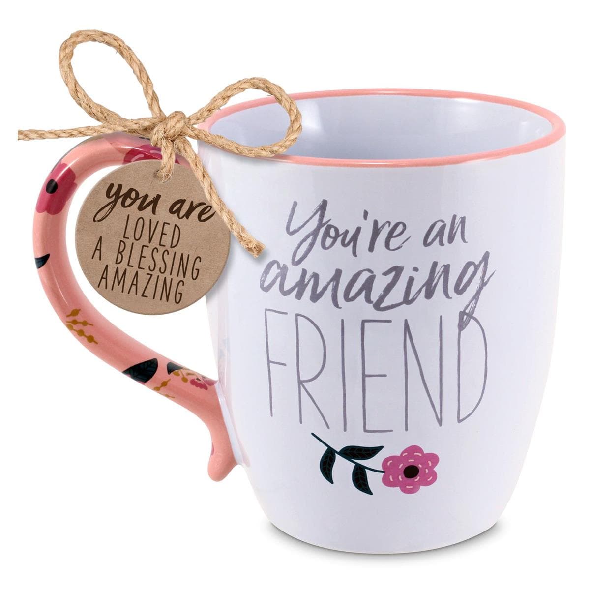 FRIEND TOUCH OF FLORAL 19OZ COFFEE CUP