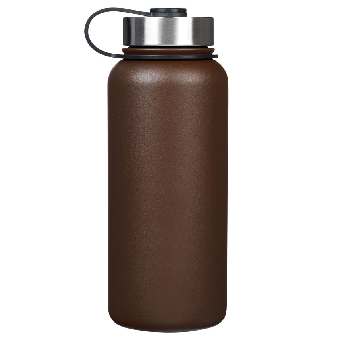 Strength and Courage - Joshua 1:9 Brown Stainless Steel Water Bottle, picture 2