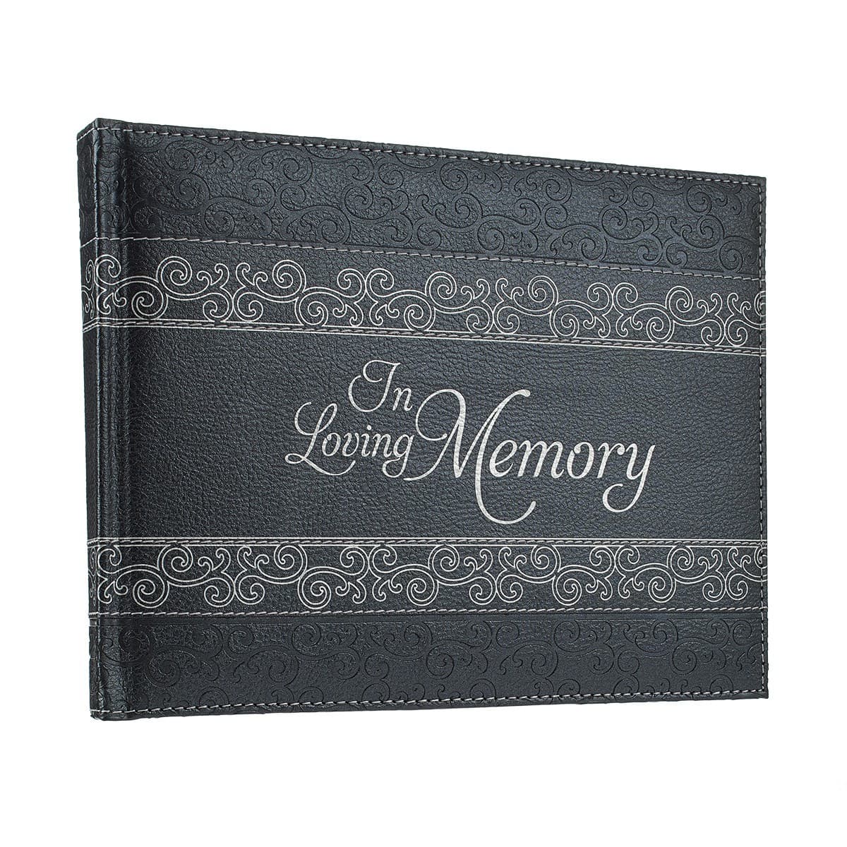 In Loving Memory Charcoal Guest Book, picture 4
