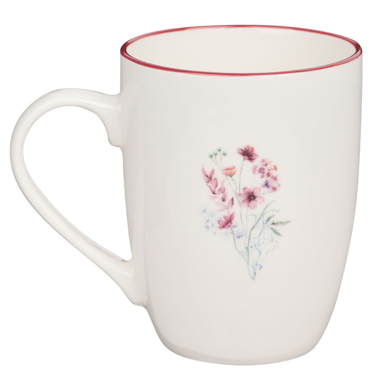 Rosewood Pink Wildflower Ceramic Coffee Mug - Jeremiah 29:11, picture 2