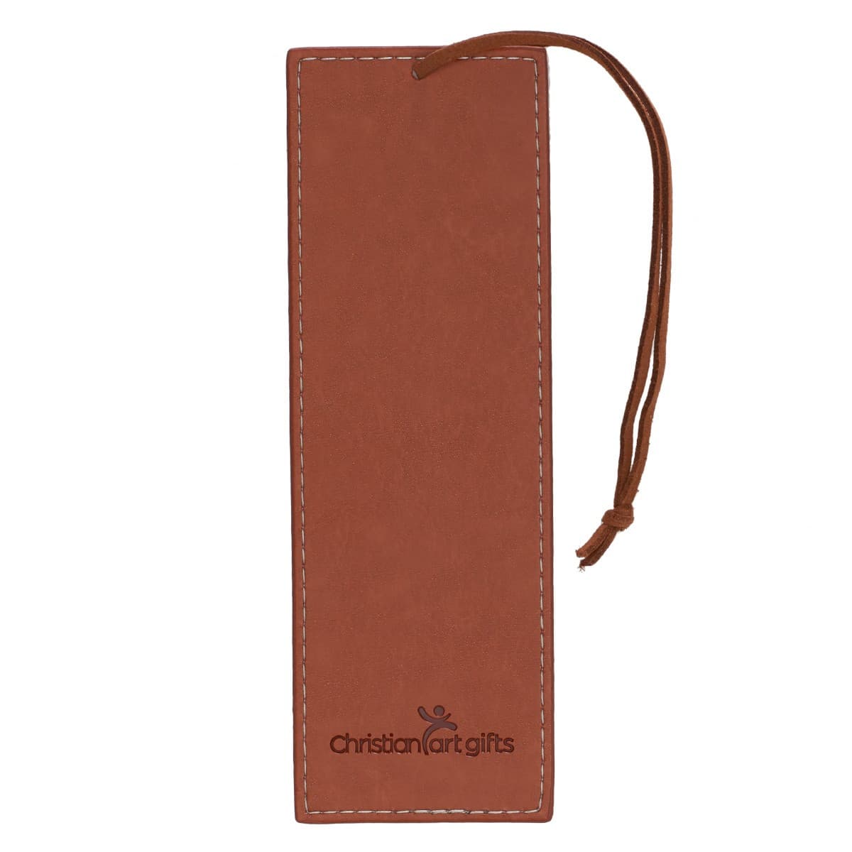 Hope in the Lord - Isaiah 40:31 Brown Faux Leather Bookmark, picture 2