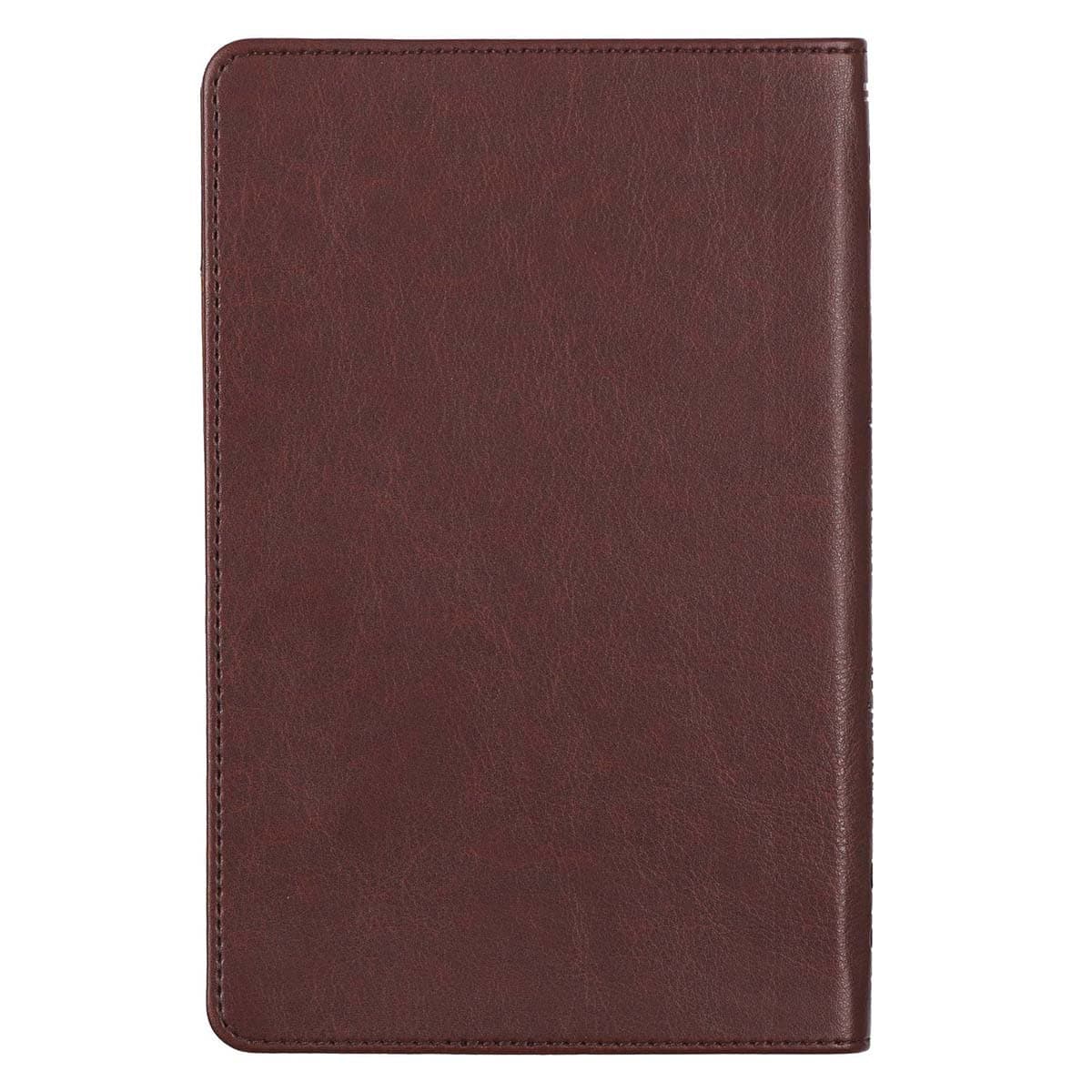 Wisdom From The Word For Men Brown Faux Leather Gift Book, picture 2