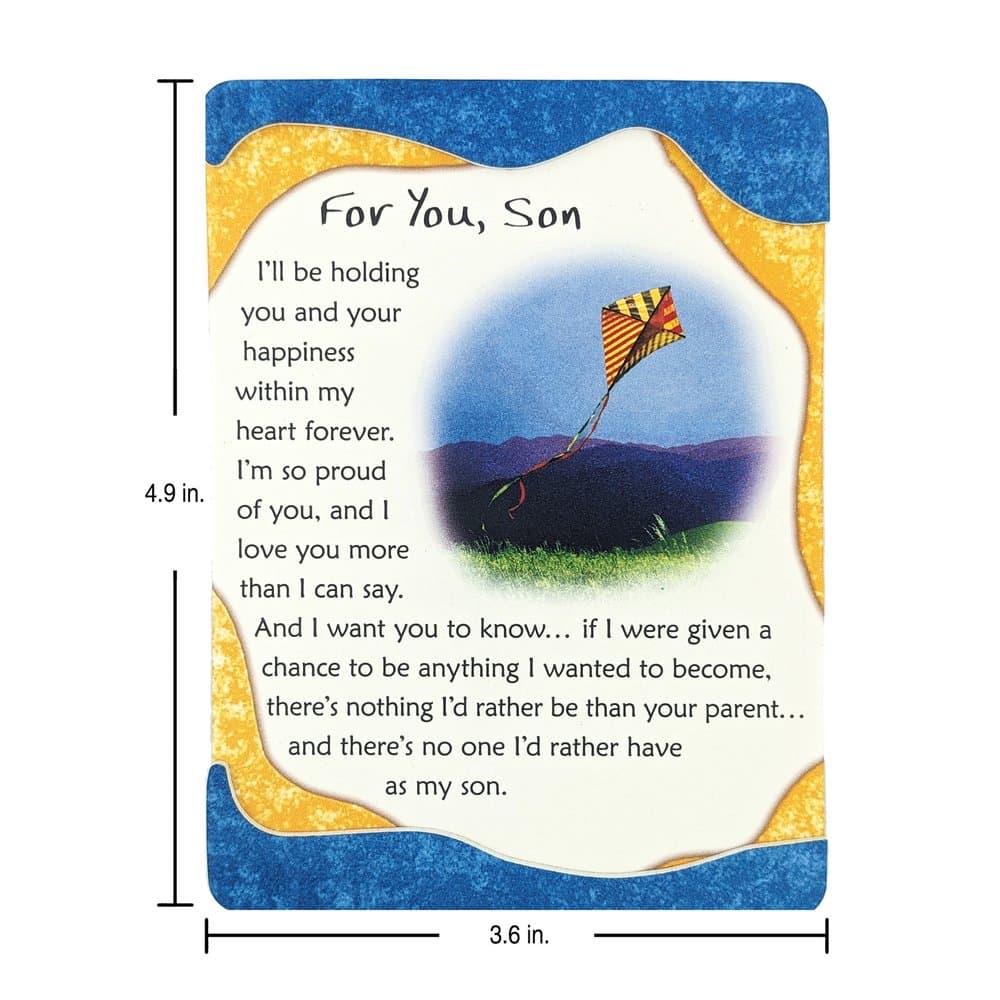 "For You, Son” Magnet with Easel Back, picture 2