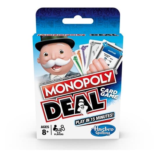 Hasbro Gaming Monopoly Deal Card Game, Quick-Playing Card Game for 2-5 Players