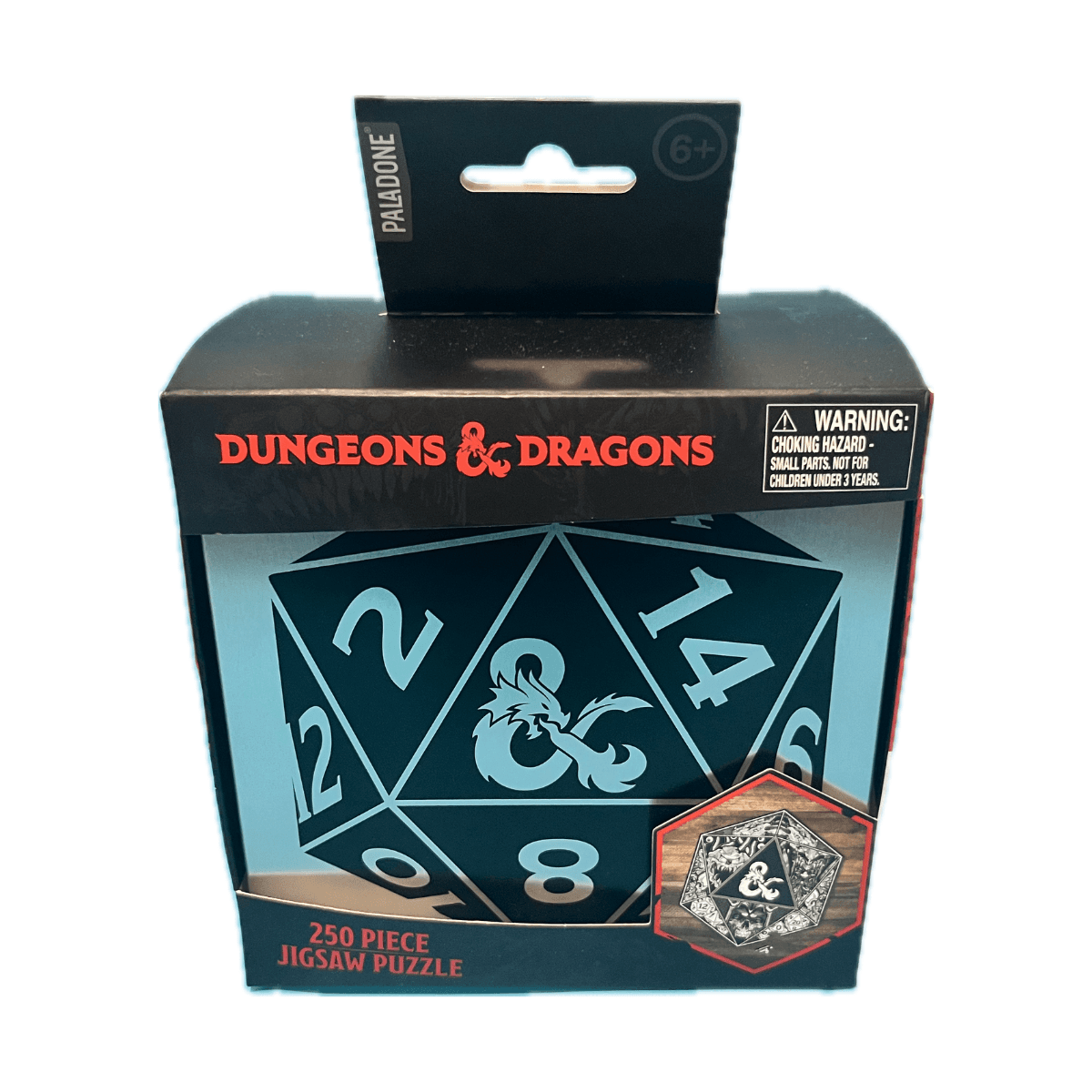 Dungeons & Dragon 250 Piece Jigsaw Puzzle In Collectible Tin