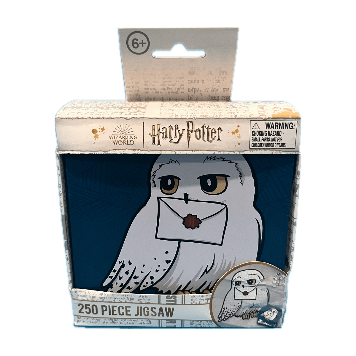 Harry Potter Hedwig With Letter 250 Piece Jigsaw Puzzle With Tin