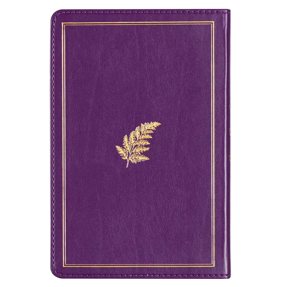 Praying the Psalms Purple Faux Leather Prayer Book, picture 2