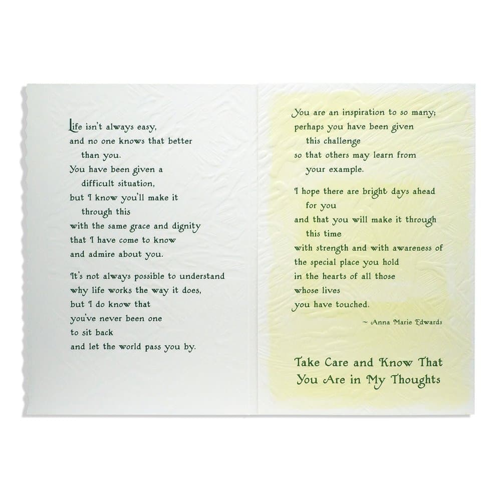 “Feel Better …and Know That I’m Thinking of You”