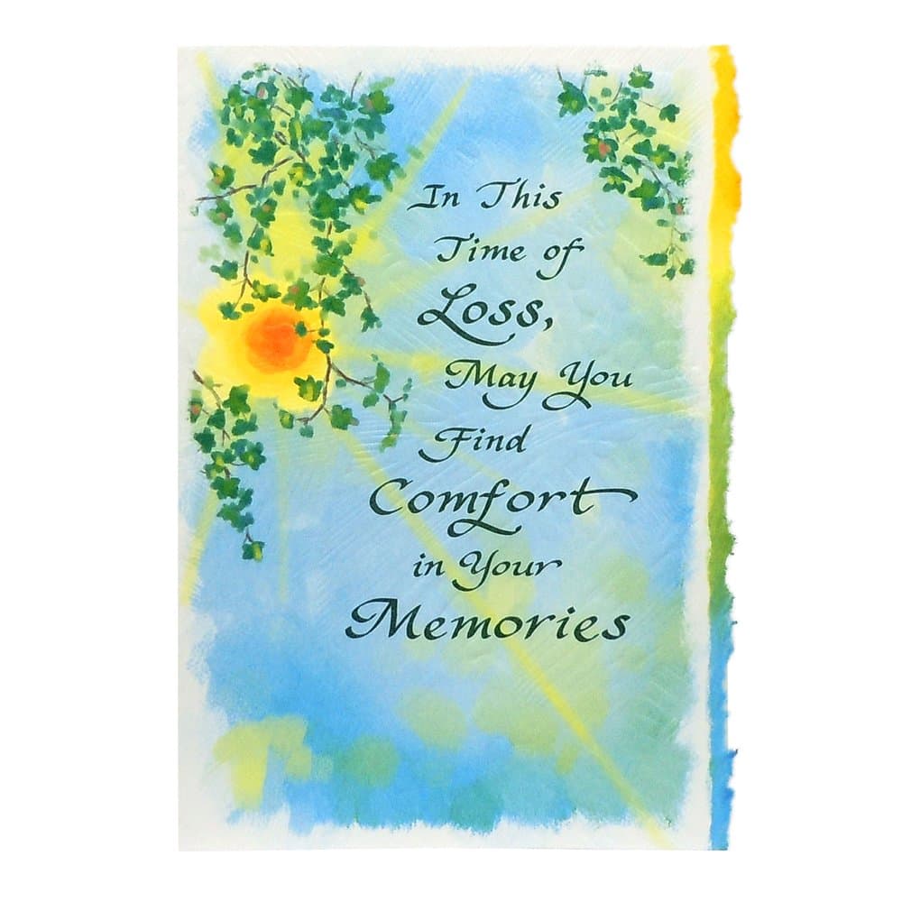 “In This Time of Loss, May You Find Comfort in Your Memories”, picture 2