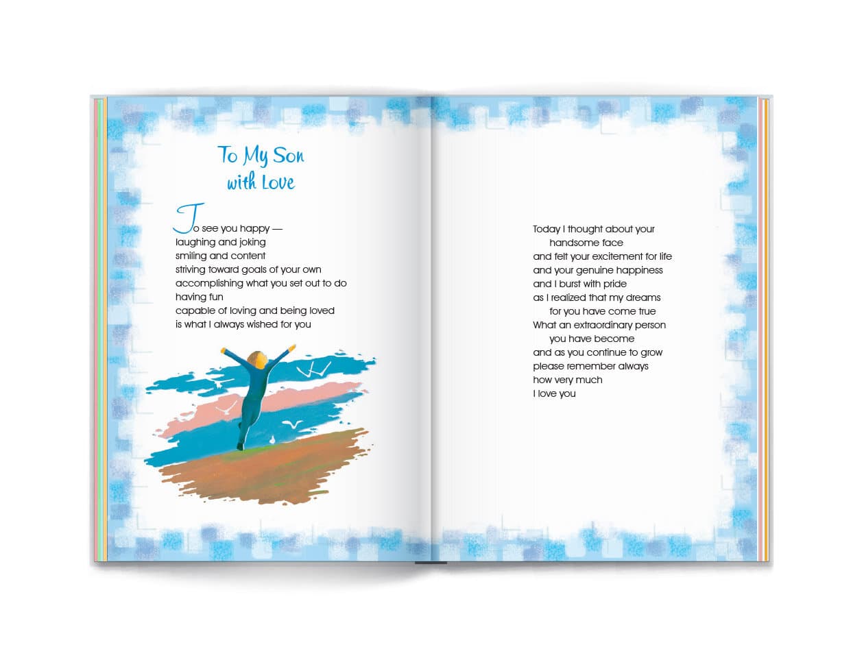 To My Son with Love by Susan Polis Schutz; illustrated by Stephen Schutz, picture 3
