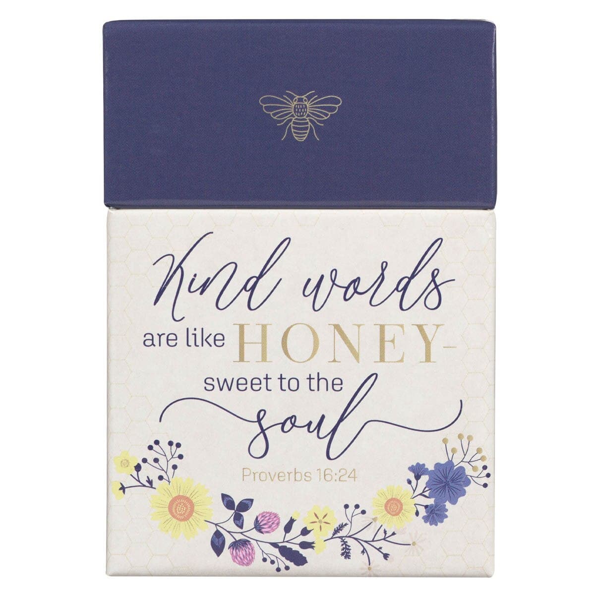 Kind Words Are Like Honey - Proverbs 16:24 Box of Blessings