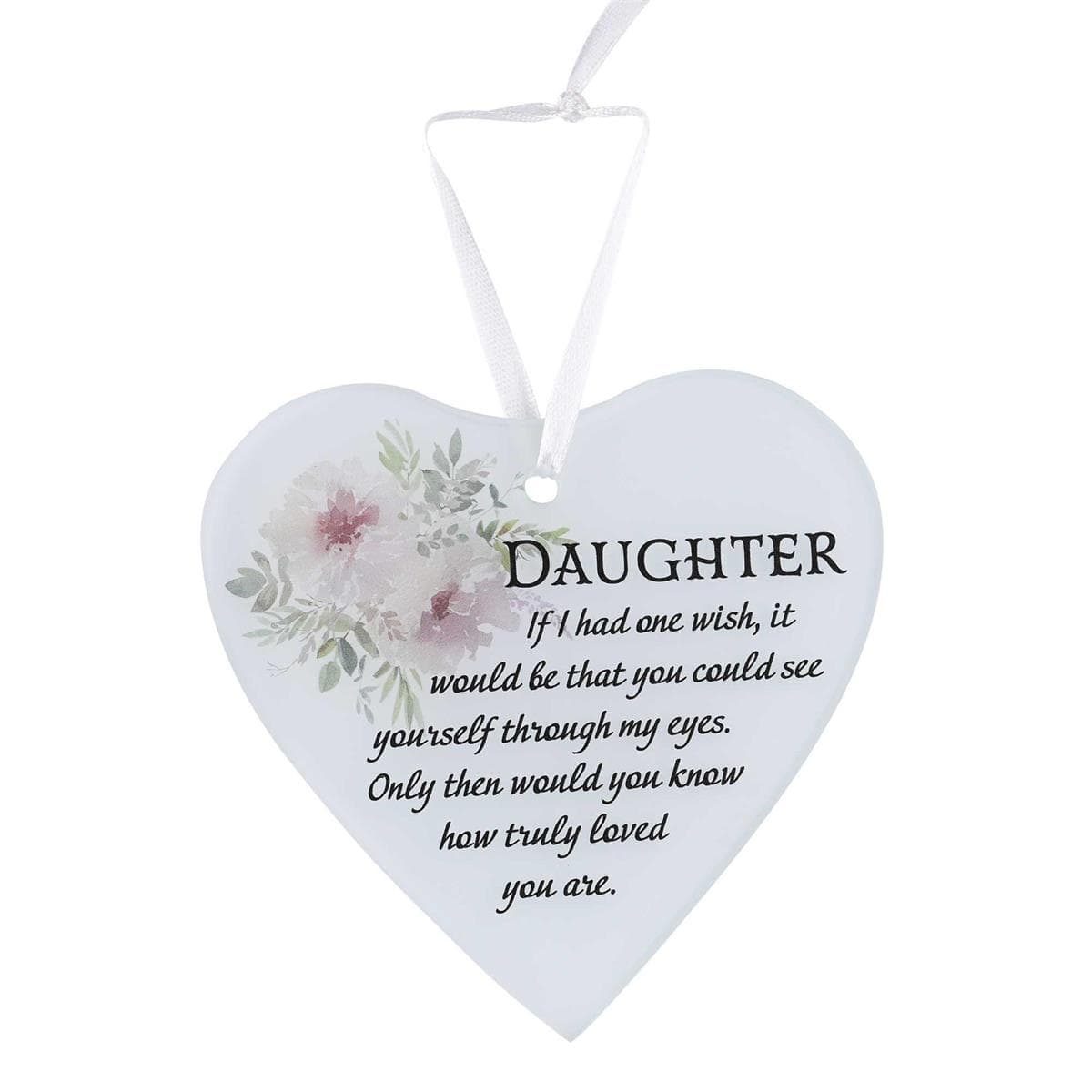 Daughter If I Had One Glass Ornament