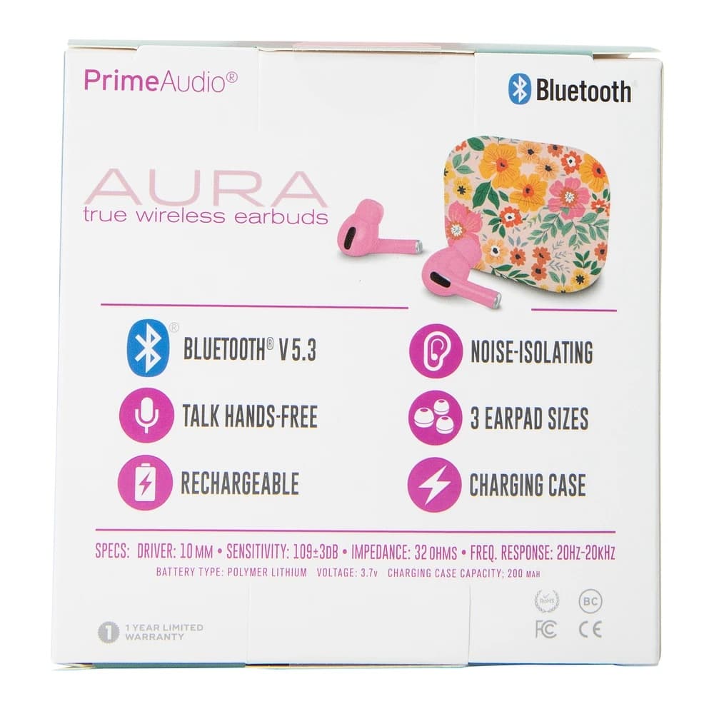 Aura Bluetooth® Wireless Earbuds With Mic, picture 5