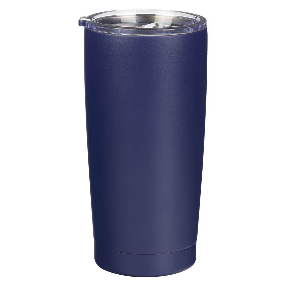 Strong and Courageous - Joshua 1:9 Navy Blue Stainless Steel Travel Tumbler, picture 2