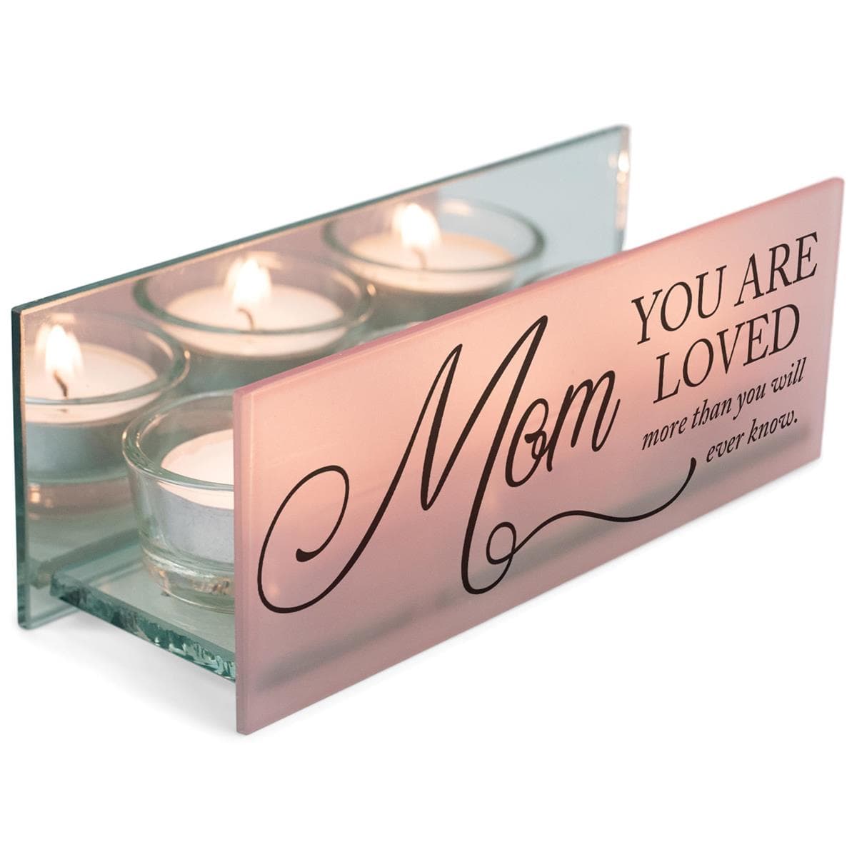 Mom You Are Loved Blush Tealight, picture 3