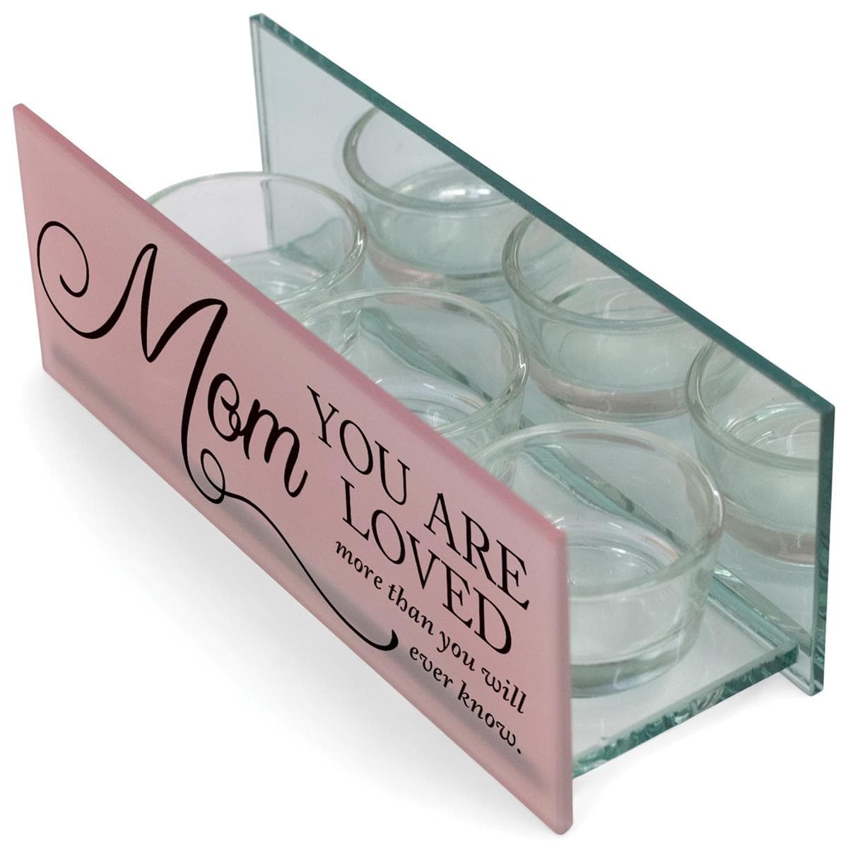 Mom You Are Loved Blush Tealight, picture 4