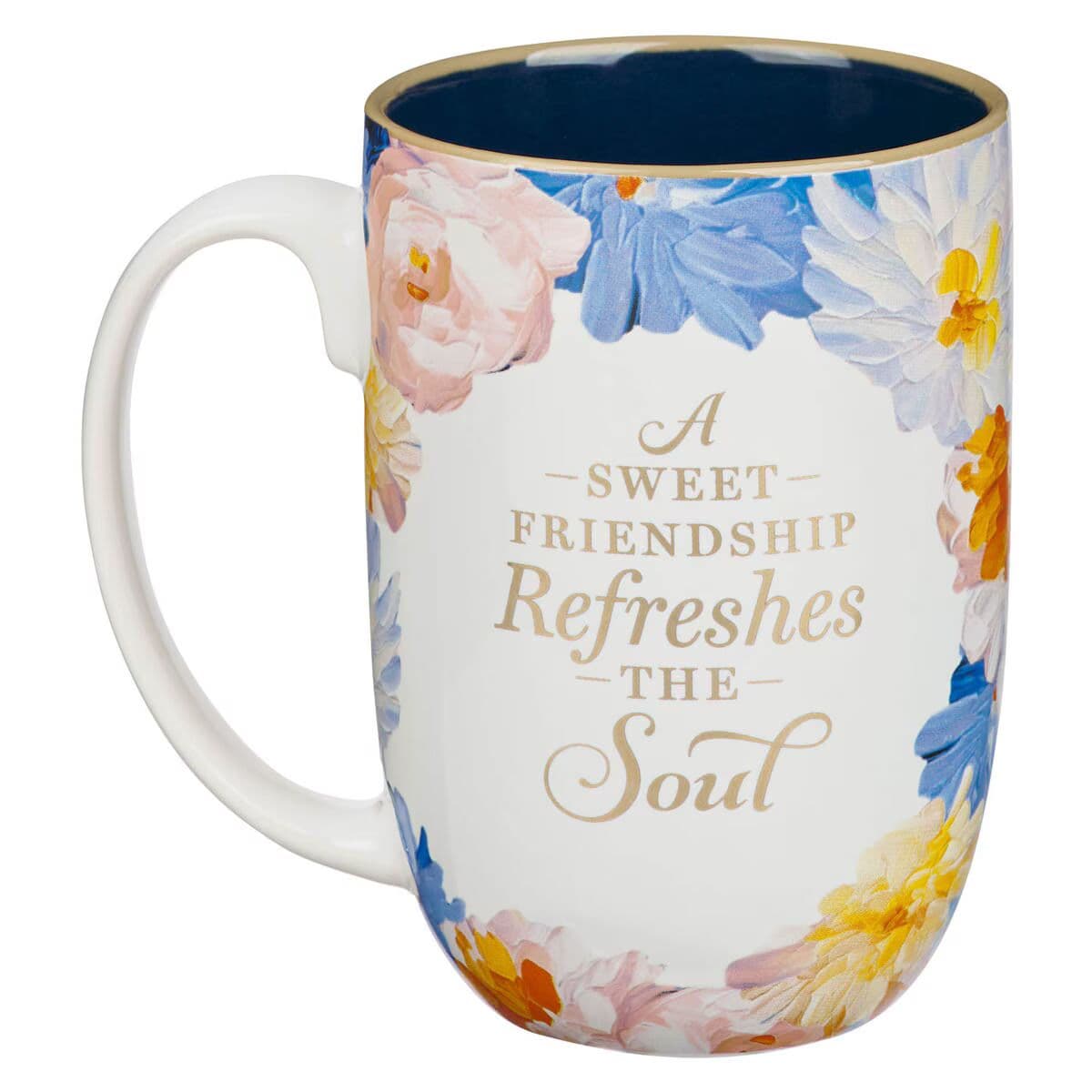 Sweet Friendship Watercolor Garden Ceramic Mug, picture 2