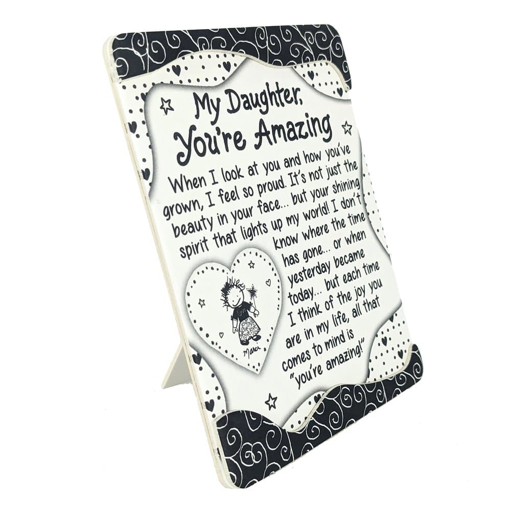 “My Daughter, You’re Amazing” Magnet with Easel Back by Marci, picture 3