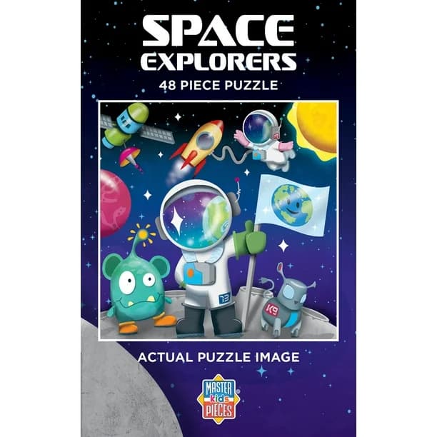 Space 48 Pieces Interlocking Jigsaw Puzzle for Kids, picture 2