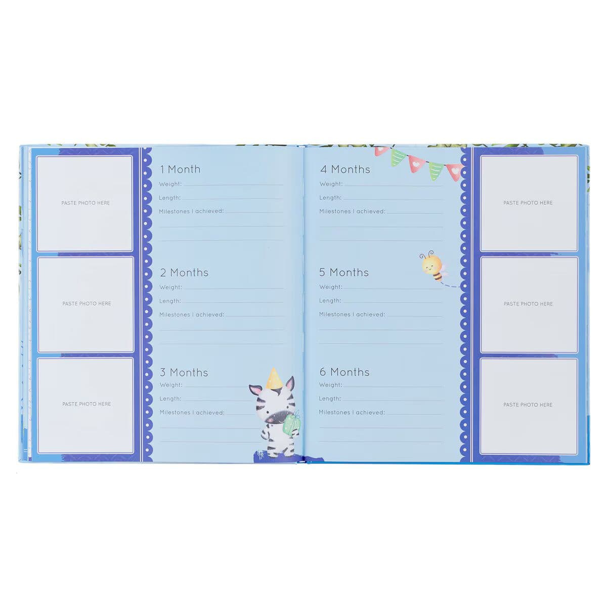 My First Year Hardcover Memory Book for Baby Boys, picture 4