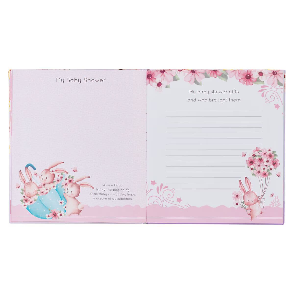 My First Year Hardcover Memory Book for Baby Girls, picture 5