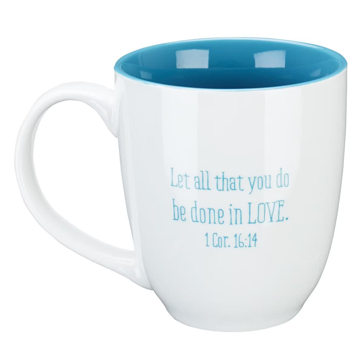 A Good Teacher Ceramic Teacher Coffee Mug - 1 Corinthians 16:14, picture 2