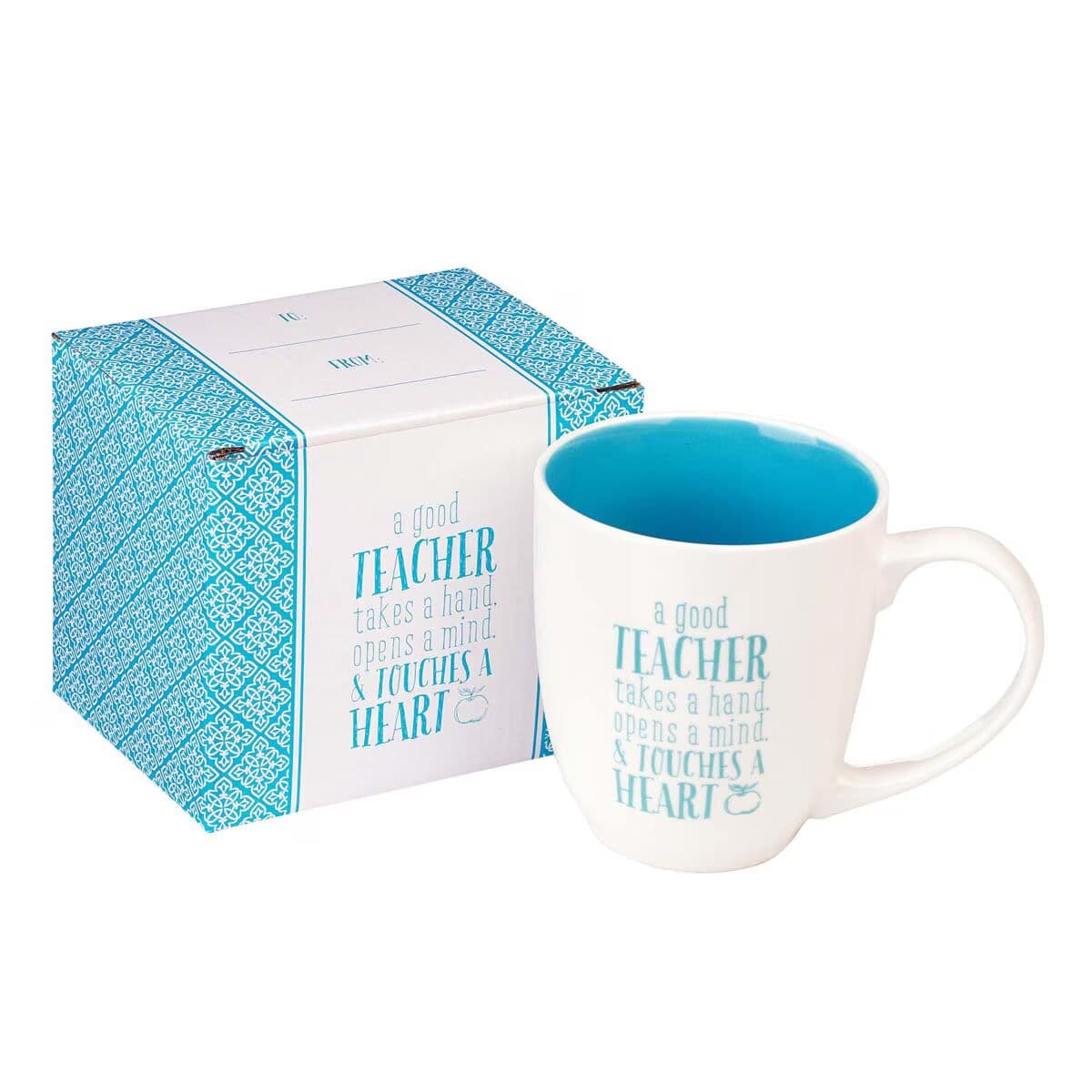 A Good Teacher Ceramic Teacher Coffee Mug - 1 Corinthians 16:14, picture 3