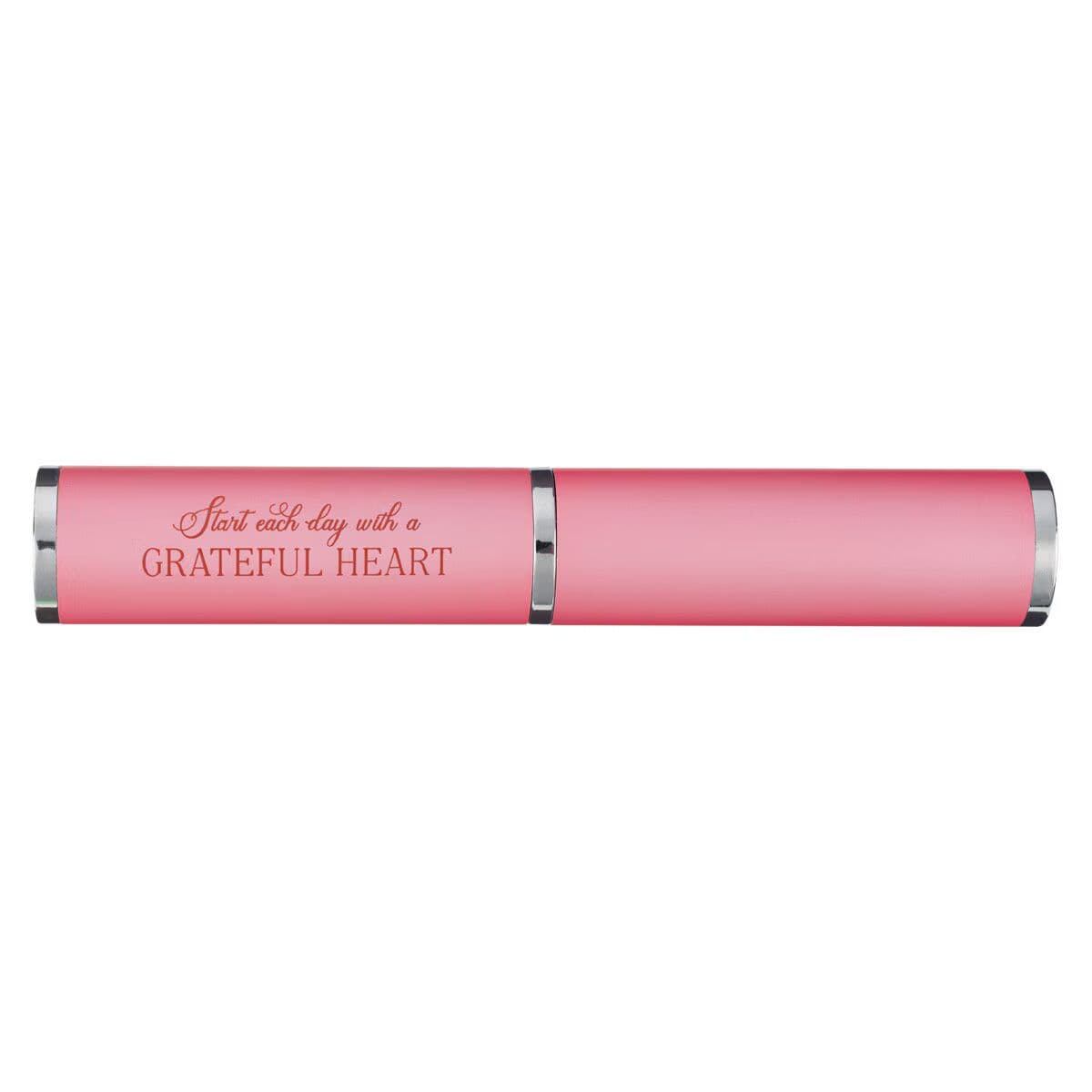 Pink Grateful Heart Stylish Pen and Case Gift Set, picture 2