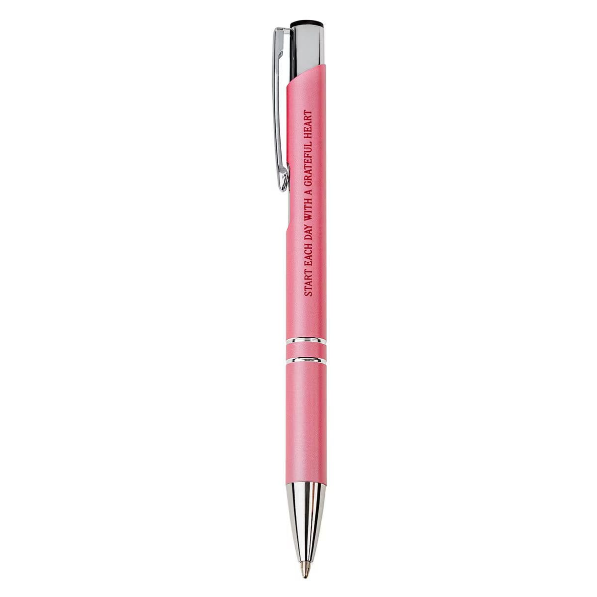 Pink Grateful Heart Stylish Pen and Case Gift Set, picture 3