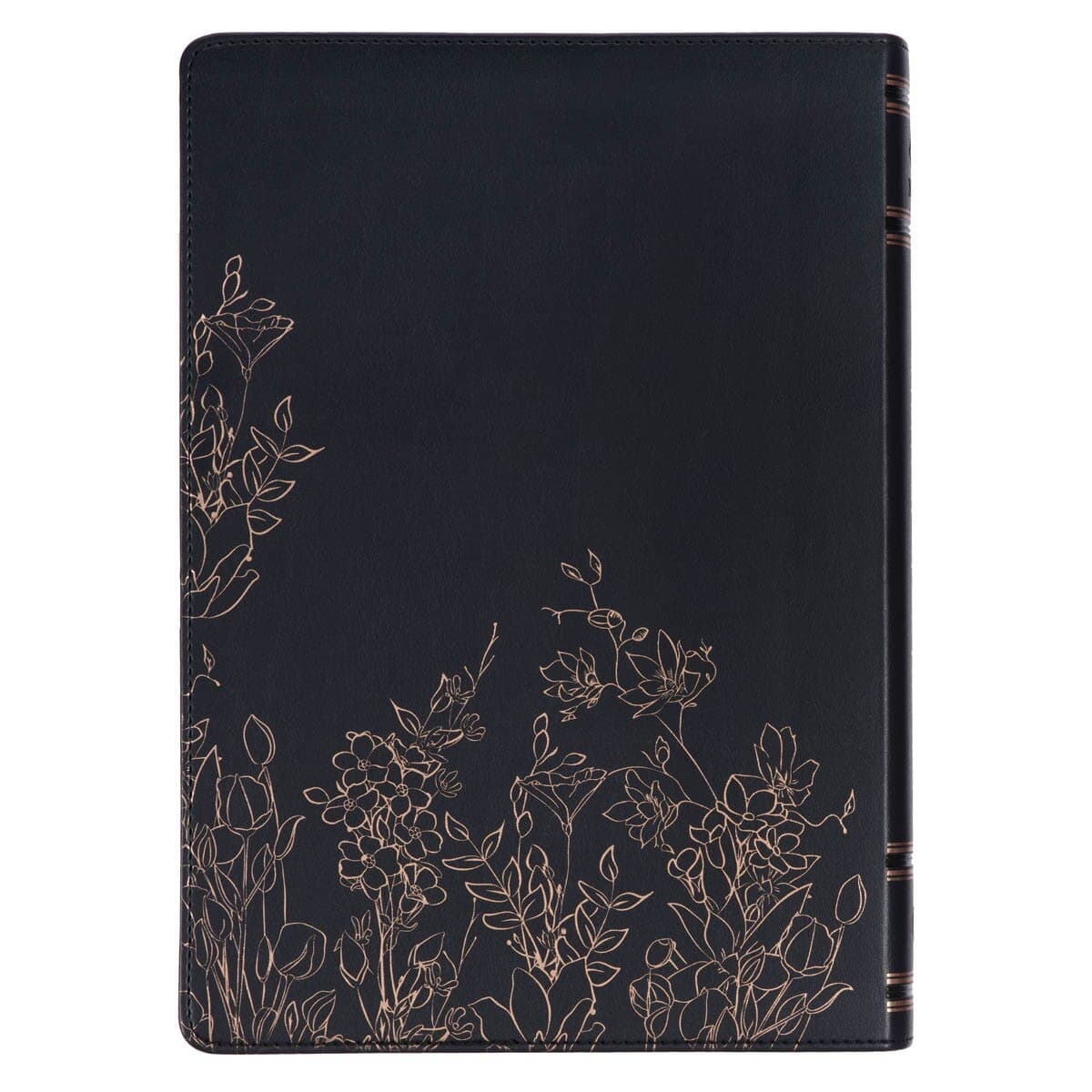 Midnight Blue Faux Leather Spiritual Growth Bible, picture 2