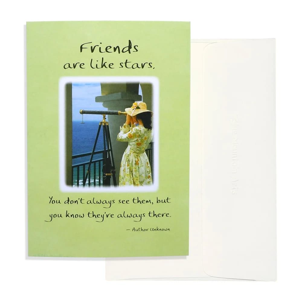 “Friends are like stars” by Douglas Pagels